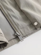 Women's Spring/Summer New Style Trench Coat 2-in-1 Look Loose Jacket Elegant Temperament Spring/Summer New Women's Raglan Sleeve Loose Casual Short Coat