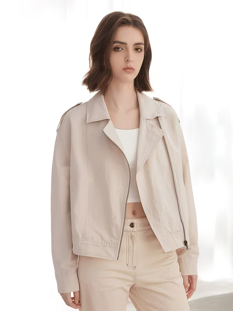 Womens Clothing Ladies Linen Jakets Spring Autumn Short Coats