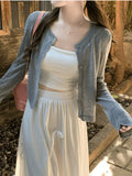 Women'S Ice Jacket, Summer Thin Outerwear Cardigan, Hollow-Out Sheer Shawl Top