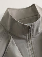 Women's Spring/Summer New Style Trench Coat 2-in-1 Look Loose Jacket Elegant Temperament Spring/Summer New Women's Raglan Sleeve Loose Casual Short Coat